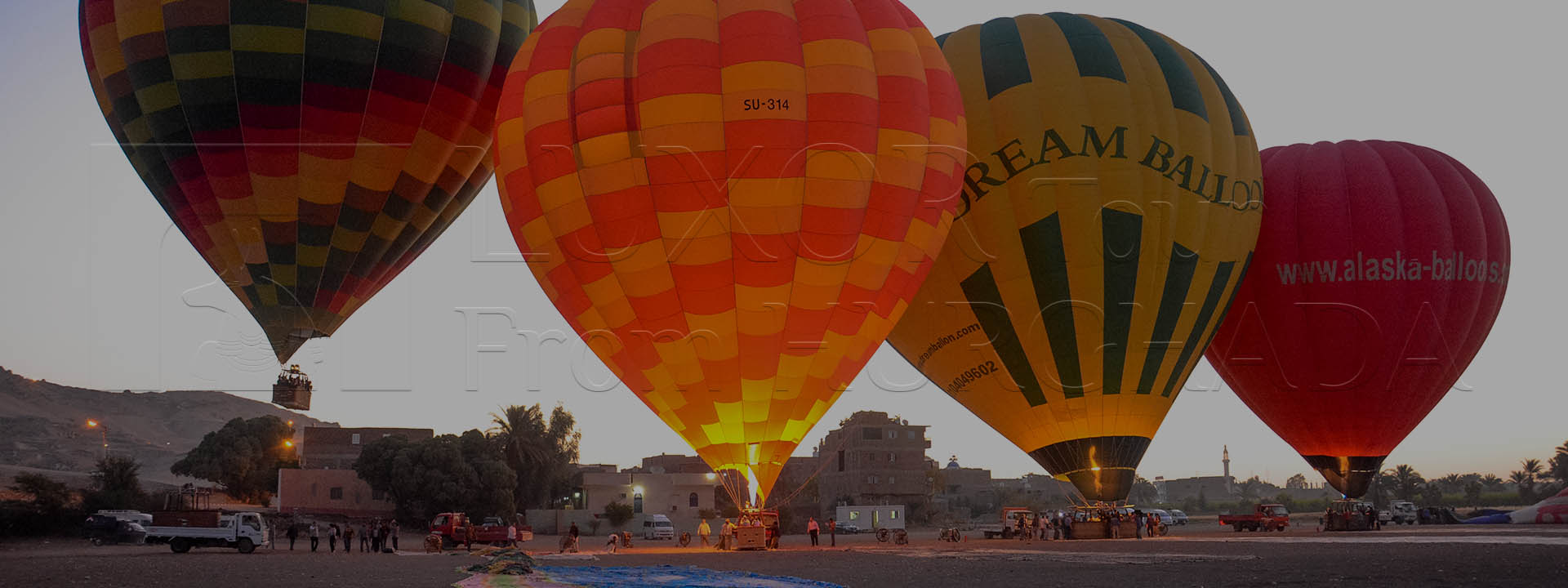 2 Nights Aswan, and luxor Nile cruise, with hot air balloon from marsa alam